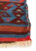 nayaab beige and brown wool flat weaves Rug - Corner