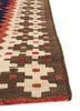 nayaab red and orange wool flat weaves Rug - Corner nayaab red and orange wool flat weaves Rug - Corner