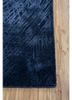 free verse by kavi blue wool and silk hand knotted Rug - Corner free verse by kavi blue wool and silk hand knotted Rug - Corner