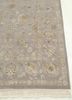 aurora grey and black wool and silk hand knotted Rug - Corner aurora grey and black wool and silk hand knotted Rug - Corner