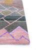 manchaha ivory wool and bamboo silk hand knotted Rug - Corner manchaha ivory wool and bamboo silk hand knotted Rug - Corner