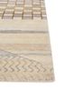 manchaha ivory wool and silk hand knotted Rug - Corner manchaha ivory wool and silk hand knotted Rug - Corner