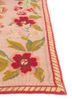 nayaab pink and purple wool flat weaves Rug - Corner nayaab pink and purple wool flat weaves Rug - Corner