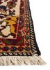 aalam blue wool hand knotted Rug - Corner aalam blue wool hand knotted Rug - Corner