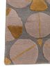 jaipur wunderkammer beige and brown wool and viscose hand tufted Rug - Corner