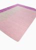 daaira red and orange wool flat weaves Rug - FoldShot