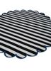 alhambra grey and black wool flat weaves Rug - FoldShot alhambra grey and black wool flat weaves Rug - FoldShot