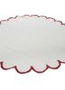 alhambra ivory wool flat weaves Rug - FoldShot