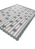 alhambra ivory wool flat weaves Rug - FoldShot alhambra ivory wool flat weaves Rug - FoldShot