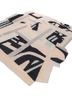 checkers ivory wool and viscose flat weaves Rug - FoldShot