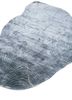 azalea blue bamboo silk hand knotted Rug - FoldShot azalea blue bamboo silk hand knotted Rug - FoldShot