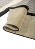 box grey and black wool hand knotted Rug - FoldShot box grey and black wool hand knotted Rug - FoldShot