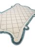 jardins du monde ivory wool and bamboo silk hand knotted Rug - FoldShot jardins du monde ivory wool and bamboo silk hand knotted Rug - FoldShot