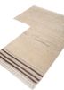 kairos ivory afghan wool hand knotted Rug - FoldShot kairos ivory afghan wool hand knotted Rug - FoldShot