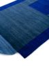 brahmaand blue wool hand knotted Rug - FoldShot brahmaand blue wool hand knotted Rug - FoldShot