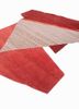manchaha pink and purple wool and bamboo silk hand knotted Rug - FoldShot