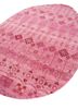 manchaha pink and purple wool and bamboo silk hand knotted Rug - FoldShot manchaha pink and purple wool and bamboo silk hand knotted Rug - FoldShot