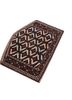 aalam ivory wool hand knotted Rug - FoldShot aalam ivory wool hand knotted Rug - FoldShot
