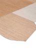 daaira beige and brown jute and hemp flat weaves Rug - FoldShot