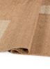 daaira beige and brown jute and hemp flat weaves Rug - FoldShot daaira beige and brown jute and hemp flat weaves Rug - FoldShot