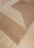 daaira beige and brown jute and hemp flat weaves Rug - FoldShot