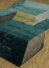 come around green wool and viscose hand tufted Rug - FoldShot come around green wool and viscose hand tufted Rug - FoldShot