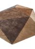 come around beige and brown wool and viscose hand tufted Rug - FoldShot come around beige and brown wool and viscose hand tufted Rug - FoldShot