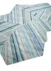 pathways blue wool and viscose hand tufted Rug - FoldShot pathways blue wool and viscose hand tufted Rug - FoldShot