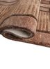 caliedo beige and brown bamboo silk and zari hand tufted Rug - FoldShot caliedo beige and brown bamboo silk and zari hand tufted Rug - FoldShot