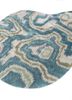 mythos blue viscose hand tufted Rug - FoldShot mythos blue viscose hand tufted Rug - FoldShot