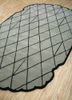 jaipur wunderkammer blue wool hand tufted Rug - FoldShot