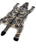 wild wanderlust ivory wool and viscose hand tufted Rug - FoldShot