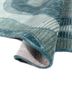 adrift blue wool and viscose hand tufted Rug - FoldShot adrift blue wool and viscose hand tufted Rug - FoldShot