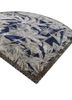 aurelia blue wool and viscose hand tufted Rug - FoldShot aurelia blue wool and viscose hand tufted Rug - FoldShot