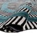 adrift grey and black wool and viscose hand tufted Rug - FoldShot