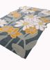 hacienda blue wool hand tufted Rug - FoldShot hacienda blue wool hand tufted Rug - FoldShot