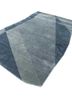 come around blue viscose hand tufted Rug - FoldShot come around blue viscose hand tufted Rug - FoldShot