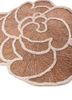 aurelia red and orange wool and viscose and silk hand tufted Rug - FoldShot aurelia red and orange wool and viscose and silk hand tufted Rug - FoldShot