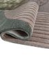 come around green wool and viscose hand tufted Rug - FoldShot come around green wool and viscose hand tufted Rug - FoldShot