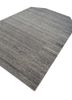 pathways grey and black wool and viscose hand tufted Rug - FoldShot