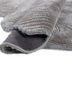 infini grey and black viscose hand tufted Rug - FoldShot