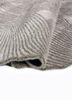 infini grey and black viscose hand tufted Rug - FoldShot infini grey and black viscose hand tufted Rug - FoldShot