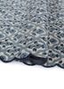 aurelia grey and black wool and viscose hand tufted Rug - FoldShot aurelia grey and black wool and viscose hand tufted Rug - FoldShot
