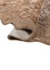 genesis beige and brown wool and viscose hand tufted Rug - FoldShot