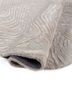 infini grey and black wool and viscose hand tufted Rug - FoldShot