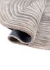 infini grey and black wool and viscose hand tufted Rug - FoldShot infini grey and black wool and viscose hand tufted Rug - FoldShot