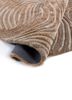 cera beige and brown wool and viscose hand tufted Rug - FoldShot cera beige and brown wool and viscose hand tufted Rug - FoldShot
