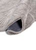 aurelia grey and black wool and viscose hand tufted Rug - FoldShot aurelia grey and black wool and viscose hand tufted Rug - FoldShot