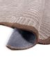 adrift beige and brown wool and viscose hand tufted Rug - FoldShot adrift beige and brown wool and viscose hand tufted Rug - FoldShot
