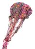 dreamers pink and purple viscose and polyester hand knotted WALL ART & TAPESTRY - FoldShot dreamers pink and purple viscose and polyester hand knotted WALL ART & TAPESTRY - FoldShot